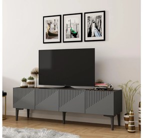 Masă TV/Dulap Tomune 4 (antracit + Nuc) . 1095230
