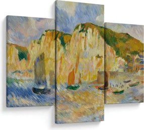 Tablou - Auguste Renoir, Sea and Cliffs, reproducere (90x60 cm)