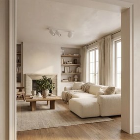 Brilagi - Lampă spot SELE BALL 2xGU10/30W/230V + 1xG9/10W, albă