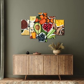 Tablou - Alimente sănătoase (150x105 cm)