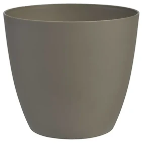 Ghiveci de flori Gardenico Ella matt taupe, diametru 18 cm, diam. 18 cm
