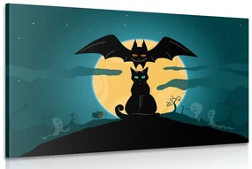 Tablou fantome prietenoase la luna plină