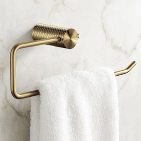 Cuier de baie 9710 Prism auriu periat