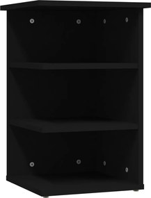 vidaXL Dulap lateral, negru, 35x35x55 cm, PAL
