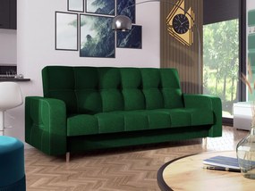 Canapea extensibilă Solvetana (Verde) (cu sp. depozitare). Promo -17%. 1105628