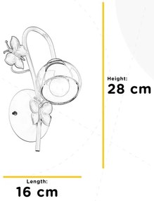 Aplică pentru copii BUTTERFLY 1xE14/6W/230V ONLI