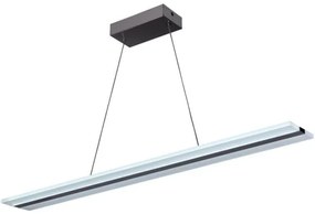 Lustră LED dimabilă pe cablu LED/40W/230V 3000-6500K crom + telecomandă