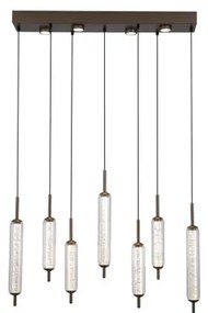 Searchlight 76210-7CL - Pendul LED dimabil pe cablu CATTAIL LED/33W/230V