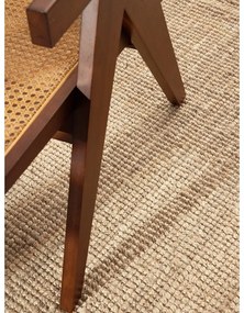 Covor crem rotund din iută ø 160 cm Bouclé Jaipur – Hanse Home