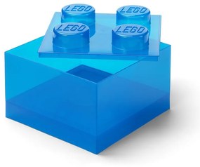 Cutie de depozitare pentru copii albastră din plastic 25x25x18 cm – LEGO®