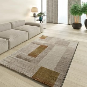 Covor portocaliu/bej 160x230 cm Melfi – Universal