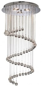 Lustra cristal design modern 39cm Hallway 5L 7743CC SRT