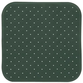 Spirella Suport antiderapant pentru duș CLASSPremium, verde închis, 54 x 54 cm