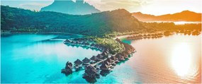Tablou - Bora Bora (120x50 cm)
