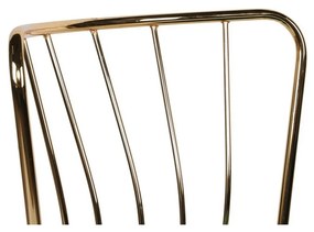 Set de scaune de sufragerie Yildiz Light Brown andGold, 2 buc., 2 buc.