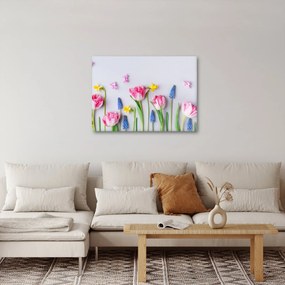 Tablou - Flori de primăvară (70x50 cm)