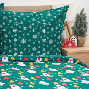 Lenjerie de pat din bumbac 4Home Polar Bear, 140 x200 cm, 70 x 90 cm