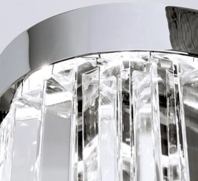 Aplica LED design LUX PRISM, chrome