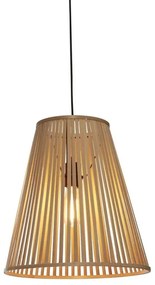 Lustra/Pendul eco din bambus Merapi tapered L, nat