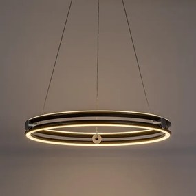 Rabalux 72277 - Lustra LED dimabilă suspendată pe cablu TRIXO 60W/230V 3000-6500K gri+DO