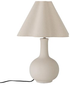 Veioză crem cu abajur textil (înălțime 60 cm) Heide – Bloomingville