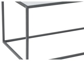 Măsuță de cafea Lizbon Black cu sticlăfumurie