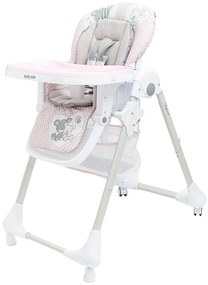 Scaun înalt pentru copii Baby Mix Infant, roz