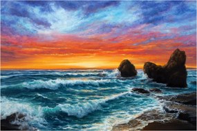 Tablou - Apus de soare (90x60 cm)