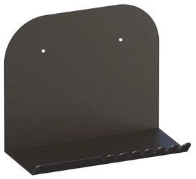 Raft de perete Shortia 2 (negru). Promo -7%. 1107800