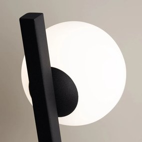 Aplica de perete design modern minimalist Kazimir negru/alb