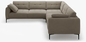 Coltar Bemy 5 locuri catifea Salvador L290 cm