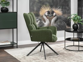 Fotoliu Kikino X (verde + negru). 1110138