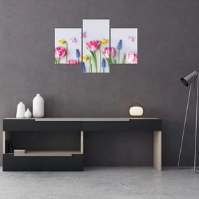 Tablou - Flori de primăvară (90x60 cm)