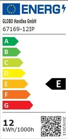 Plafoniera LED pentru baie design modern IP44 Jules crom 12W