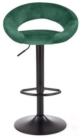 Scaun de bar H102 velvet verde