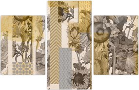 Tablou - Colaj cu floarea-soarelui (90x60 cm)