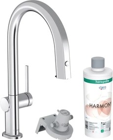 Baterie bucatarie cu filtru de apa Hansgrohe Aqittura M91 FilterSystem 210 crom