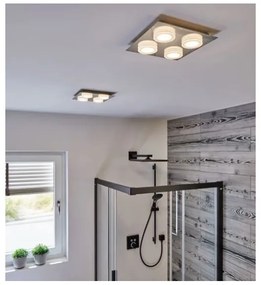 Plafonieră pentru baie 4xLED/5W IP23 DORADUS 230V Paulmann 70875