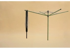 Uscător de rufe gri antracit pentru grădină 50 m Topspinner – Brabantia