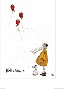 Sam Toft - Make a Wish Reproducere, (30 x 40 cm)