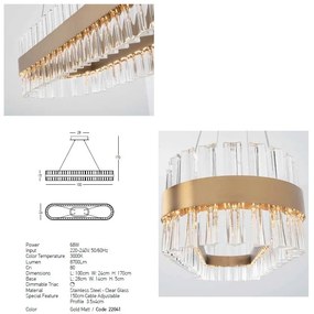 Lustra LED moderna design deosebit Marlen