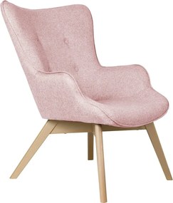 Fotoliu roz deschis Niko – Ropez