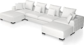 Canapea, Modul 2 locuri design LUX Clifford, alb 113813 HZ