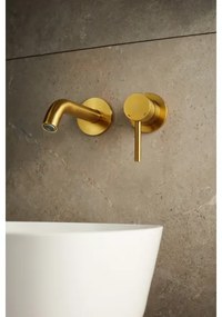 Baterie de lavoar pentru instalare ascunsă KFA Armatura 5039-810-31 MOZA auriu