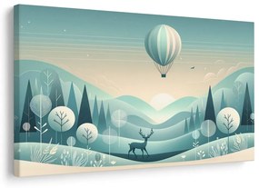 Tablou cerb sub balon