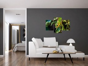 Tablou cu cameleon (90x60 cm)