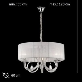 Candelabru elegant diametru 60cm SWAN SP3 035840