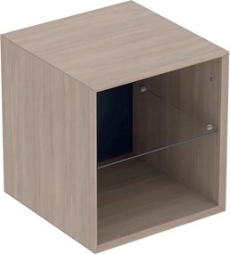 Dulap mediu suspendat Geberit One stejar bej 45 cm