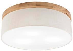 Plafonieră Brilagi BELLADONNA 3xE27/15W/230V d. 50 cm crem/stejar