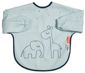 Done by Deer – Baveta Poliester cu maneci lungi albastra – Dreamy Dots